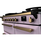 Piano de cuisson gaz FALCON ESTEL DELUXE TAB GAZ 100 CM PARME LAITON