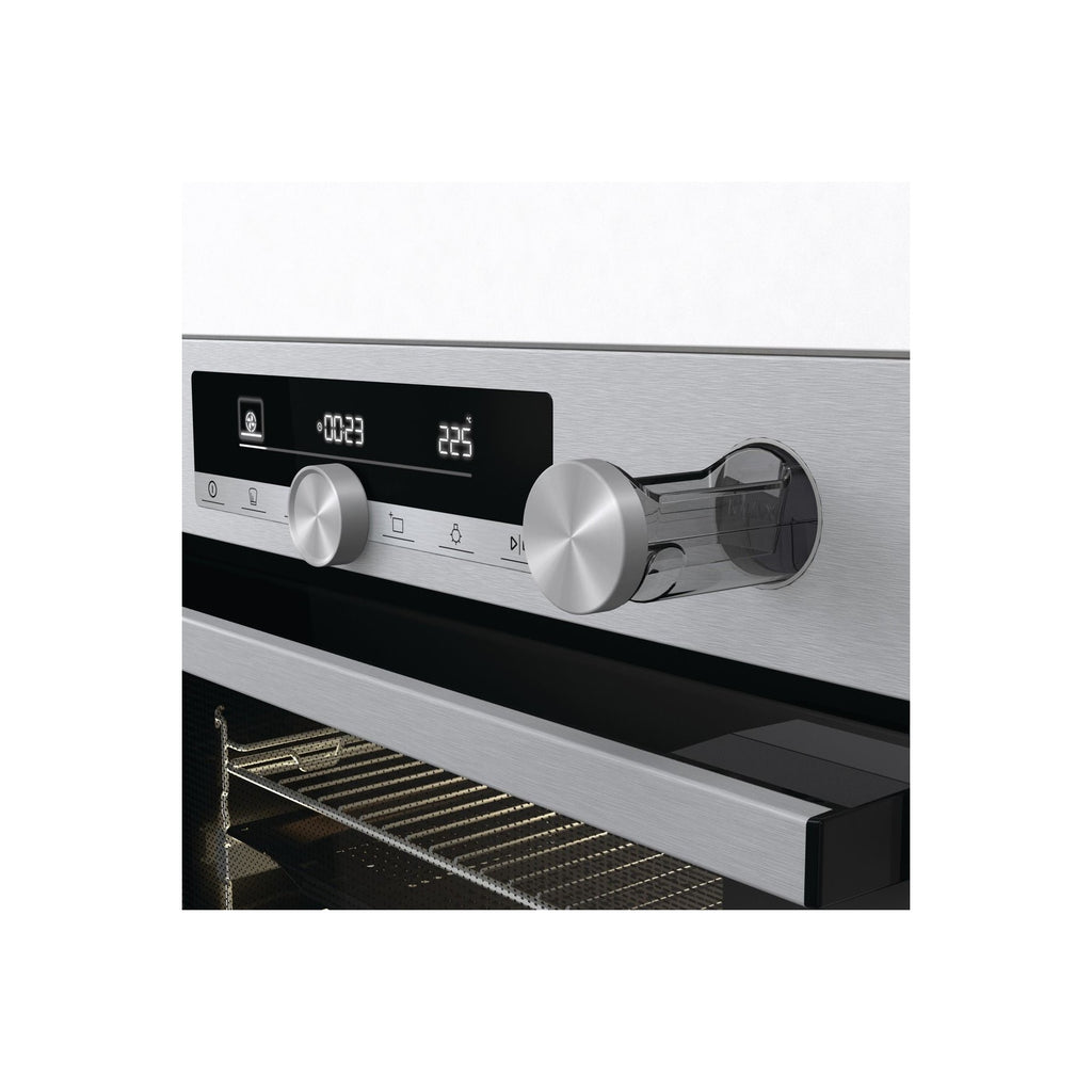 Four encastrable fonction vapeur HISENSE O634PX - Pyrolyse - Chaleur tournante - Vapeur - Porte froide - Rails télescopiques