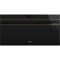 Four encastrable SMEG SFPR9604TNR - Pyrolyse - Chaleur pulsée - Porte froide - Rails télescopiques - Écran tactile