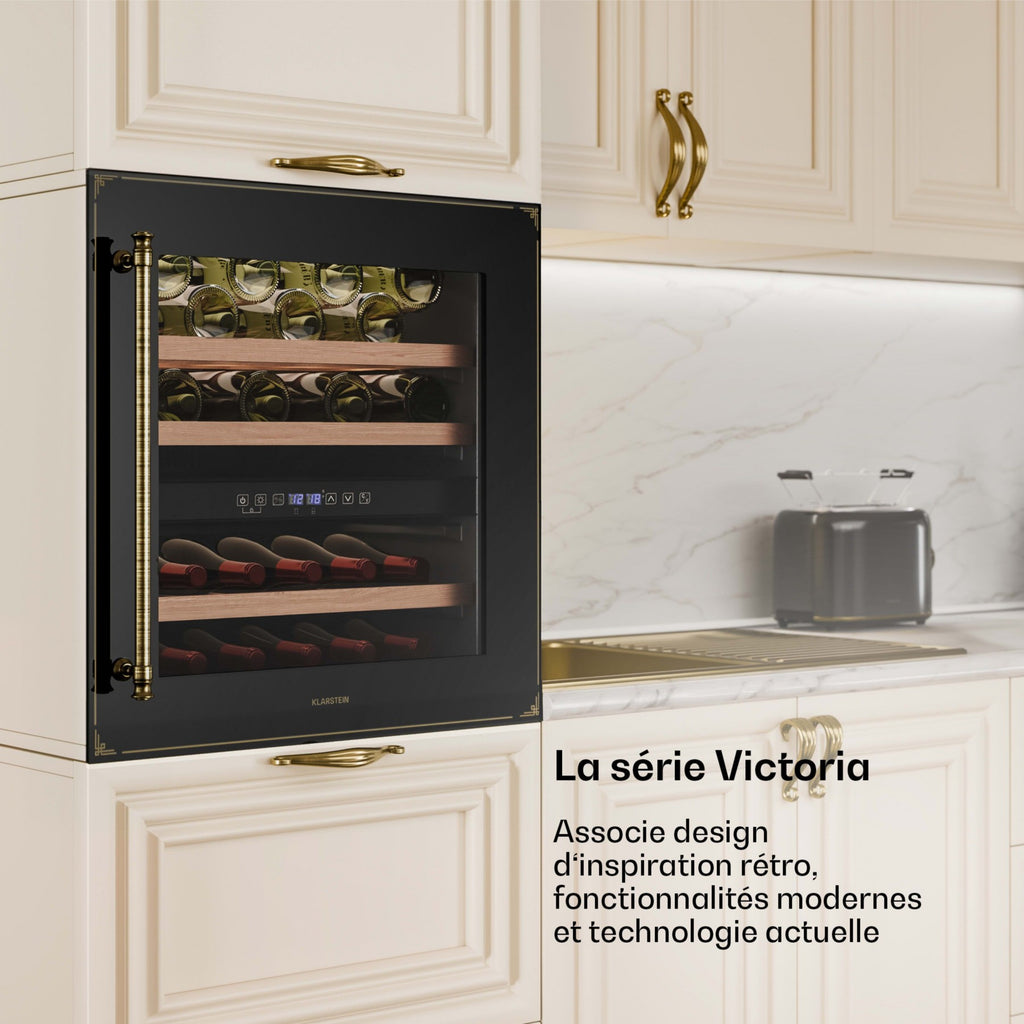 Cave à vin de service KLARSTEIN Vinsider Victoria 36 tactile LED