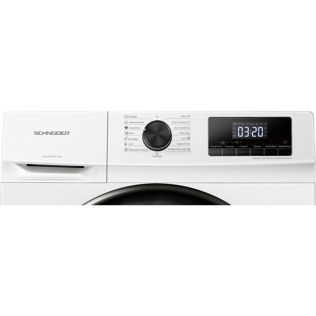 Lave linge hublot SCHNEIDER SCLLF1014VAW