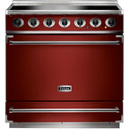 Piano de cuisson induction FALCON Semi Pro 900S 90 ROUGE CERISE NICKEL