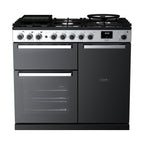 Piano de cuisson gaz FALCON EDGE DELUXE TAB GAZ 100 CM VERRE NOIR