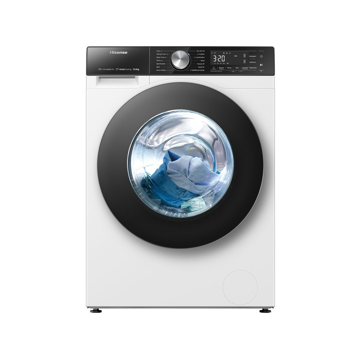 Lave linge hublot HISENSE WF5S1045BW autodose Reconditionné