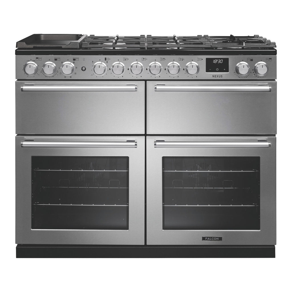 Piano de cuisson mixte FALCON NEXUS NGC BC TAB MIX 110 CM INOX CHROME