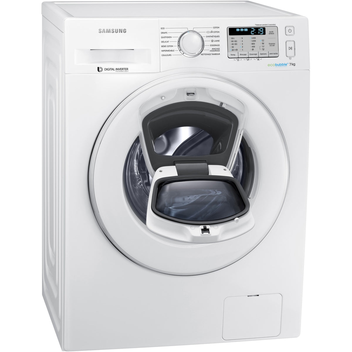 Lave linge hublot SAMSUNG WW70K5413WW ADD WASH Reconditionné