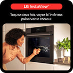 Four encastrable LG WS7D7651CS - Pyrolyse - Hydrolyse - Chaleur pulsée - Porte froide