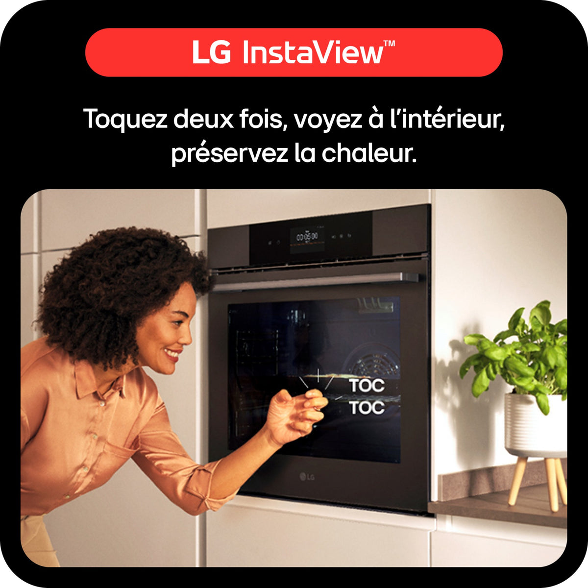Four encastrable LG WS7D7651CS - Pyrolyse - Hydrolyse - Chaleur pulsée - Porte froide