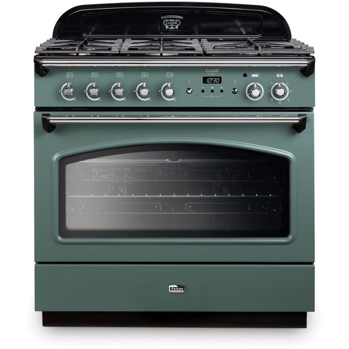 Piano de cuisson gaz FALCON CLASSIC FX TAB GAZ 90 CM VERT MINERAL M