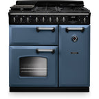 Piano de cuisson gaz FALCON NGC TAB GAZ 90 CM ROCHE BLEUE CHROME