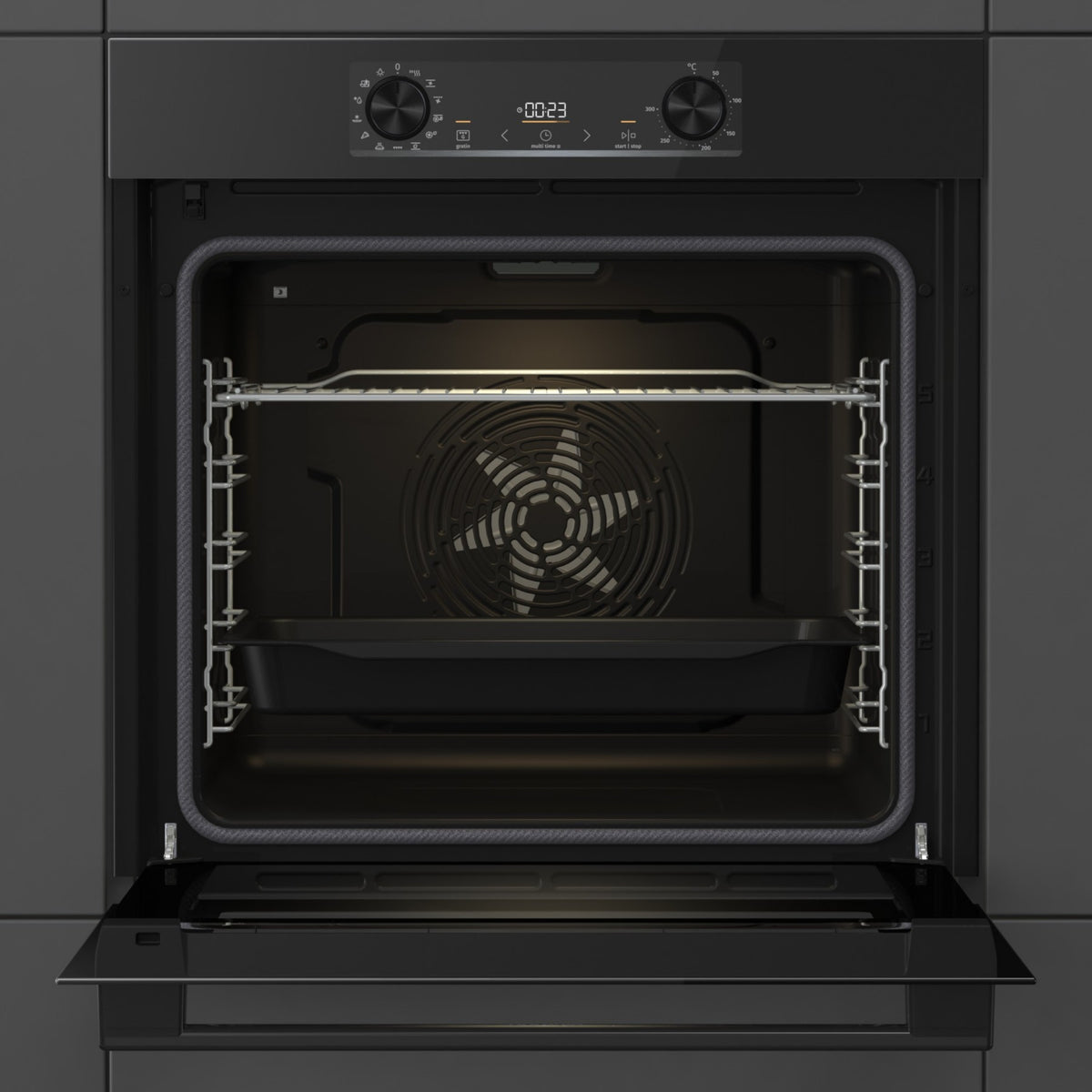 Four encastrable GORENJE BOP6373E02EBG - Pyrolyse - Chaleur tournante - Porte froide