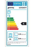 Four encastrable SMEG SOP6900TP - Pyrolyse - Chaleur tournante - Porte froide