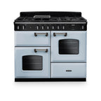 Piano de cuisson gaz FALCON NGC OC TAB GAZ 110 CM BLEU PASTEL CHROME