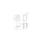 Lave linge hublot AEG L6FBR142G Reconditionné