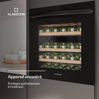 Cave à vin de service KLARSTEIN Vinsider 30 Built-In Uno 30 Fl LED