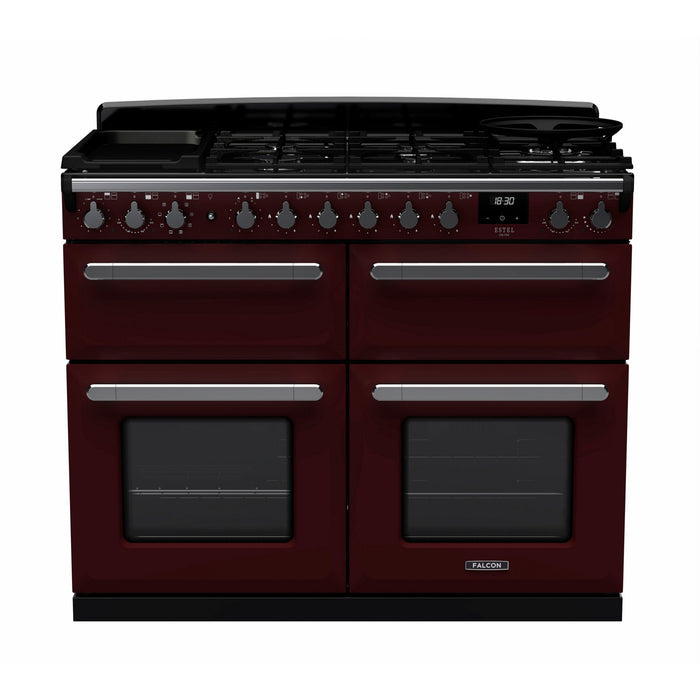 Piano de cuisson mixte FALCON ESTEL DELUXE BC TAB MIX 110 CM NOIR BRIL