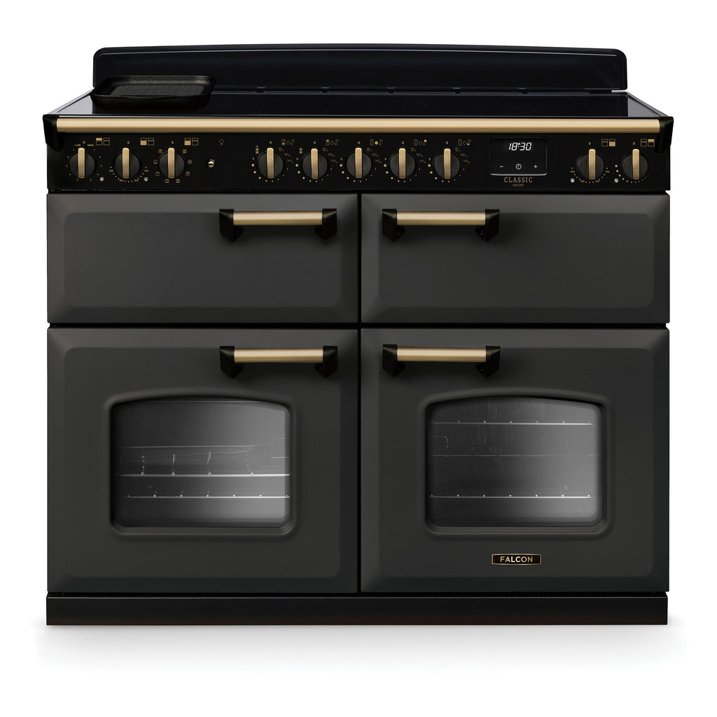 Piano de cuisson induction FALCON NGC TAB IND 110 CM ARDOISE LAITON ANTIQU