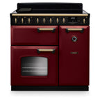 Piano de cuisson induction FALCON NGC TAB IND 90 CM BORDEAUX LAITON ANTIQU