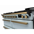 Piano de cuisson mixte FALCON ESTEL DELUXE BC TAB MIX 110 CM BLEU PAST