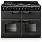 Piano de cuisson mixte FALCON NGC TAB MIX 110 CM ARDOISE CHROME