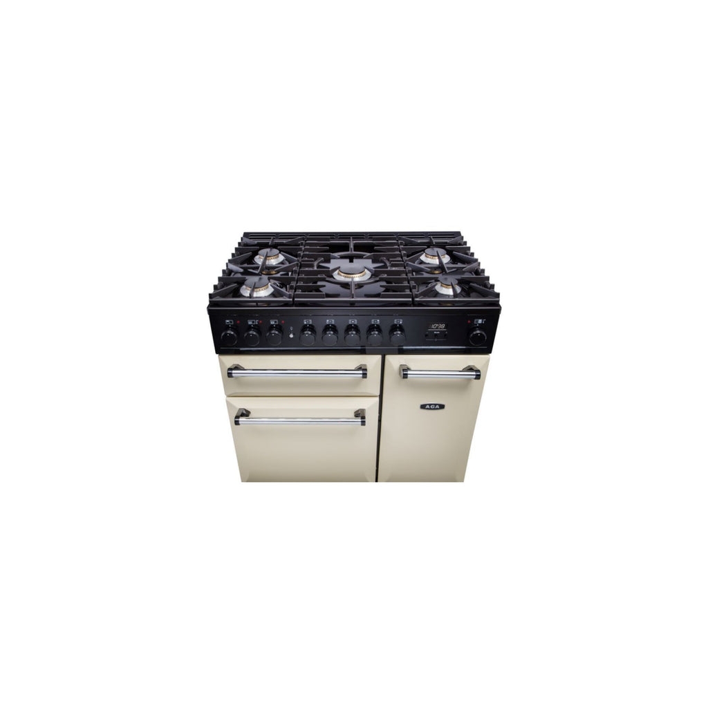 Piano de cuisson mixte AGA MASTER CHEF DELUXE 90 DF CREME