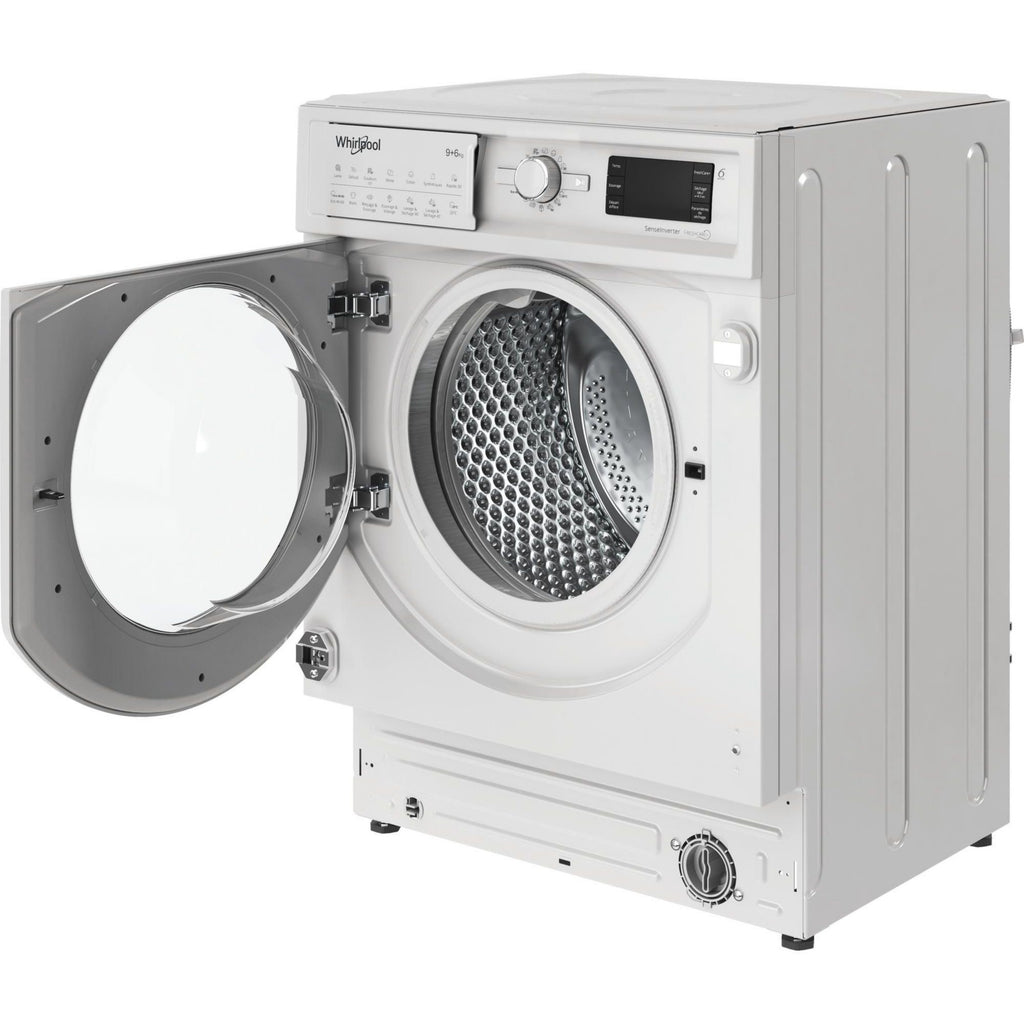 Lave linge séchant hublot encastrable WHIRLPOOL BIWDWG96146FR - 9/6 kg - 1400 tr/min - Classe D - Moteur induction