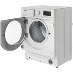 Lave linge séchant hublot encastrable WHIRLPOOL BIWDWG96146FR - 9/6 kg - 1400 tr/min - Classe D - Moteur induction