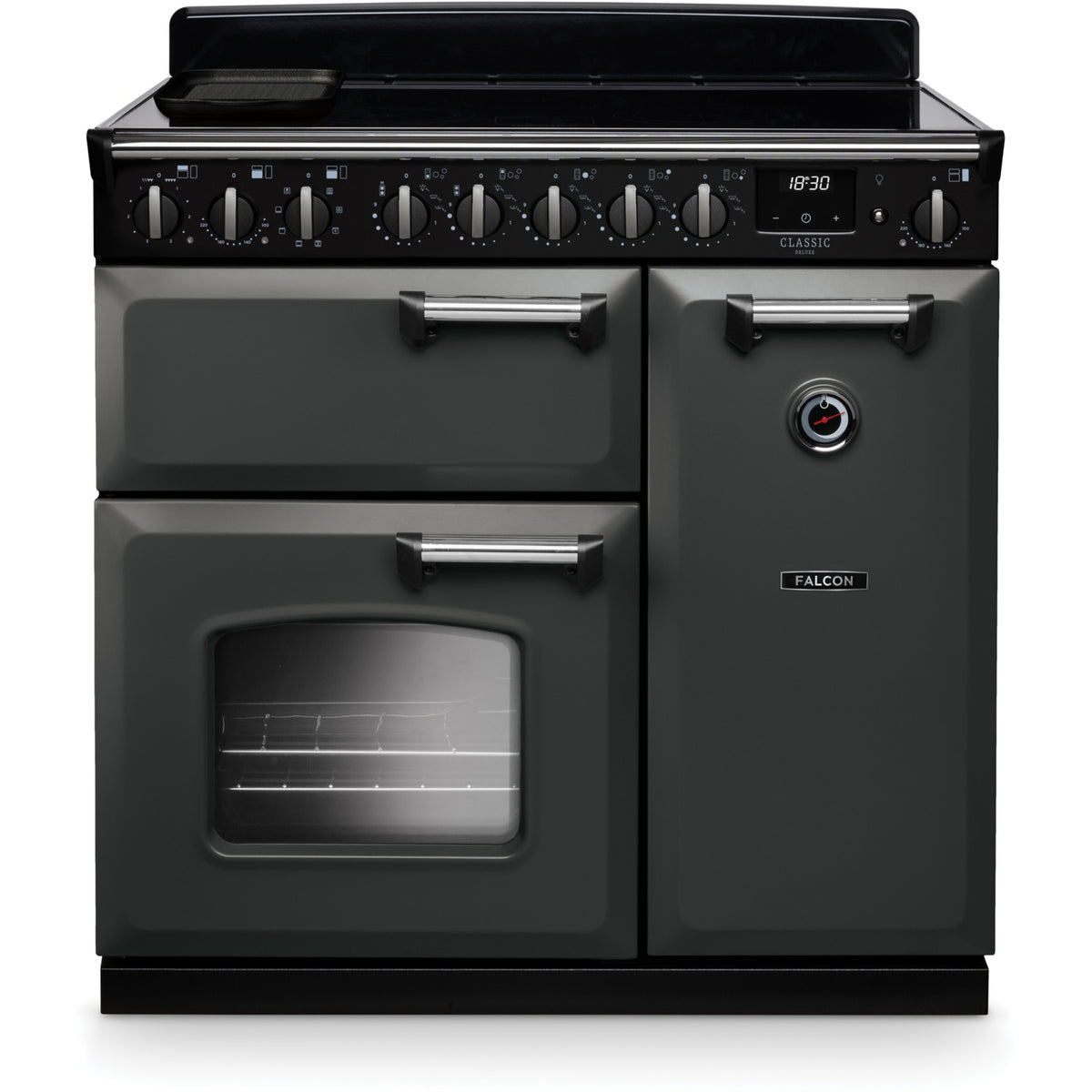 Piano de cuisson induction FALCON NGC TAB IND 90 CM ARDOISE CHROME