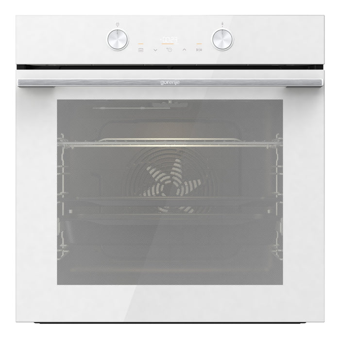 Four encastrable GORENJE BPS6737E06PWG - Pyrolyse - Chaleur pulsée - Porte froide - Rails télescopiques