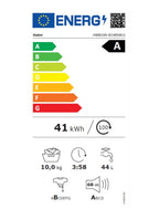 Lave linge hublot encastrable HAIER HWB100-B14858U-S - 10 kg - 1400 tr/min - Classe A - Moteur induction - Connecté