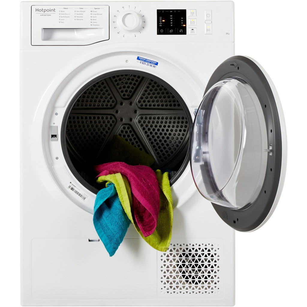 Sèche linge pompe à chaleur HOTPOINT NTM1081FR Reconditionné
