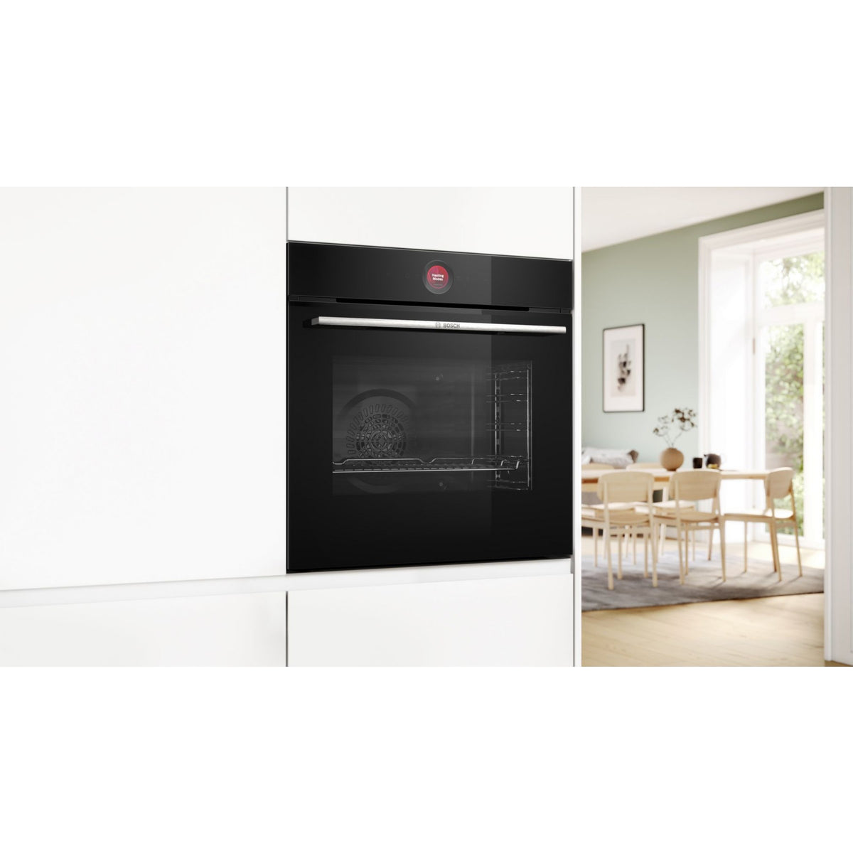 Four encastrable BOSCH HBG7741B1 - Hydrolyse - Pyrolyse - Chaleur pulsée - Porte froide - Série 8 - Air Fry - Wifi