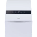 Lave linge top HAIER HW85-BPD13386U-S - 8,5 kg - 1300 tr/min - Classe A - Moteur induction - Autodosage - Connecté