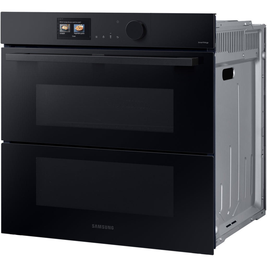 Four encastrable SAMSUNG NV7B6799AAK - Double cavité - Pyrolyse - Vapeur - Porte froide - Rails télescopiques