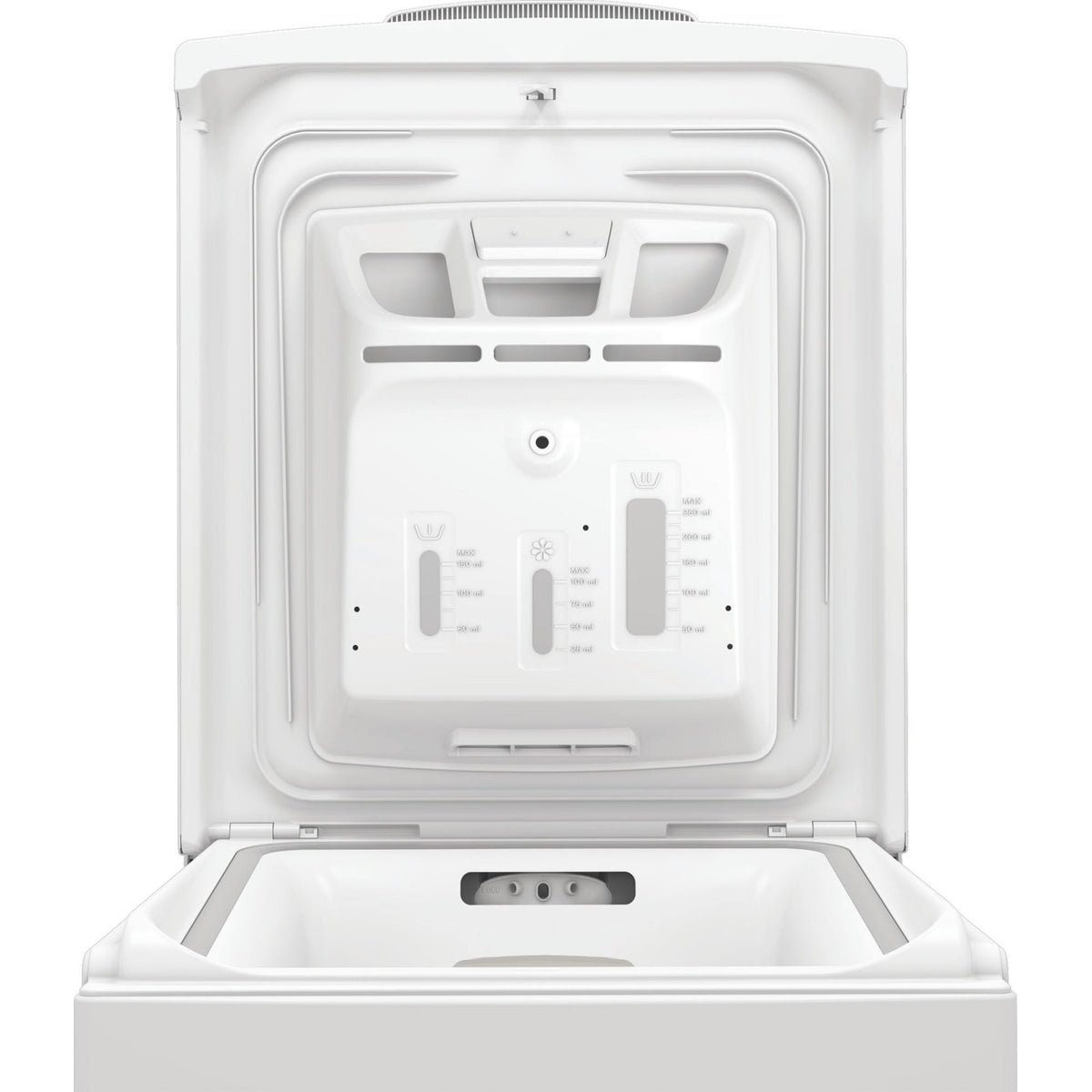 Lave linge top INDESIT TIP621PUSH&GOFR - 6 kg - 1200 tr/min - Classe A - Moteur induction