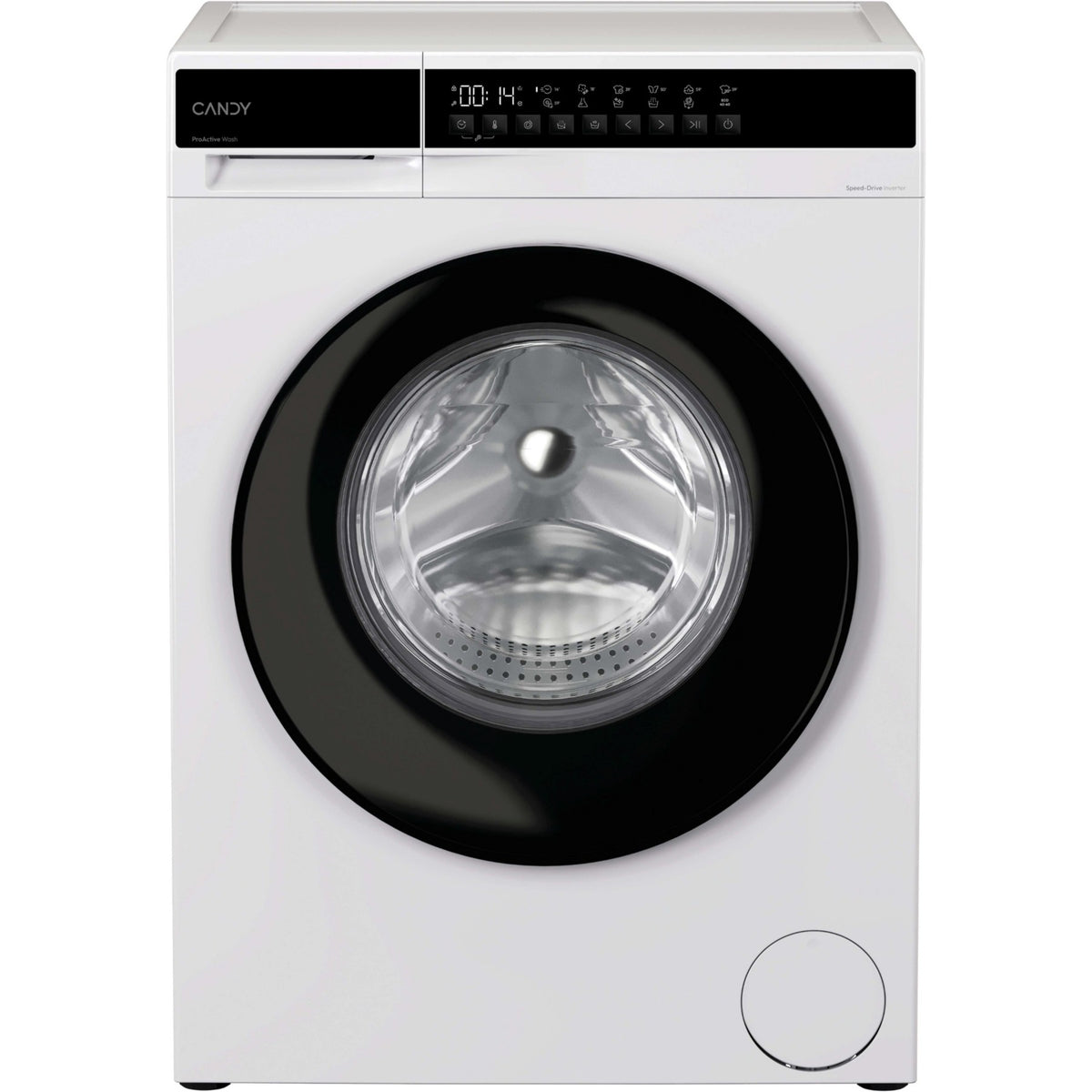 Lave linge hublot CANDY EY 210B8-S - 10 kg - 1200 tr/min - Classe A - Moteur induction