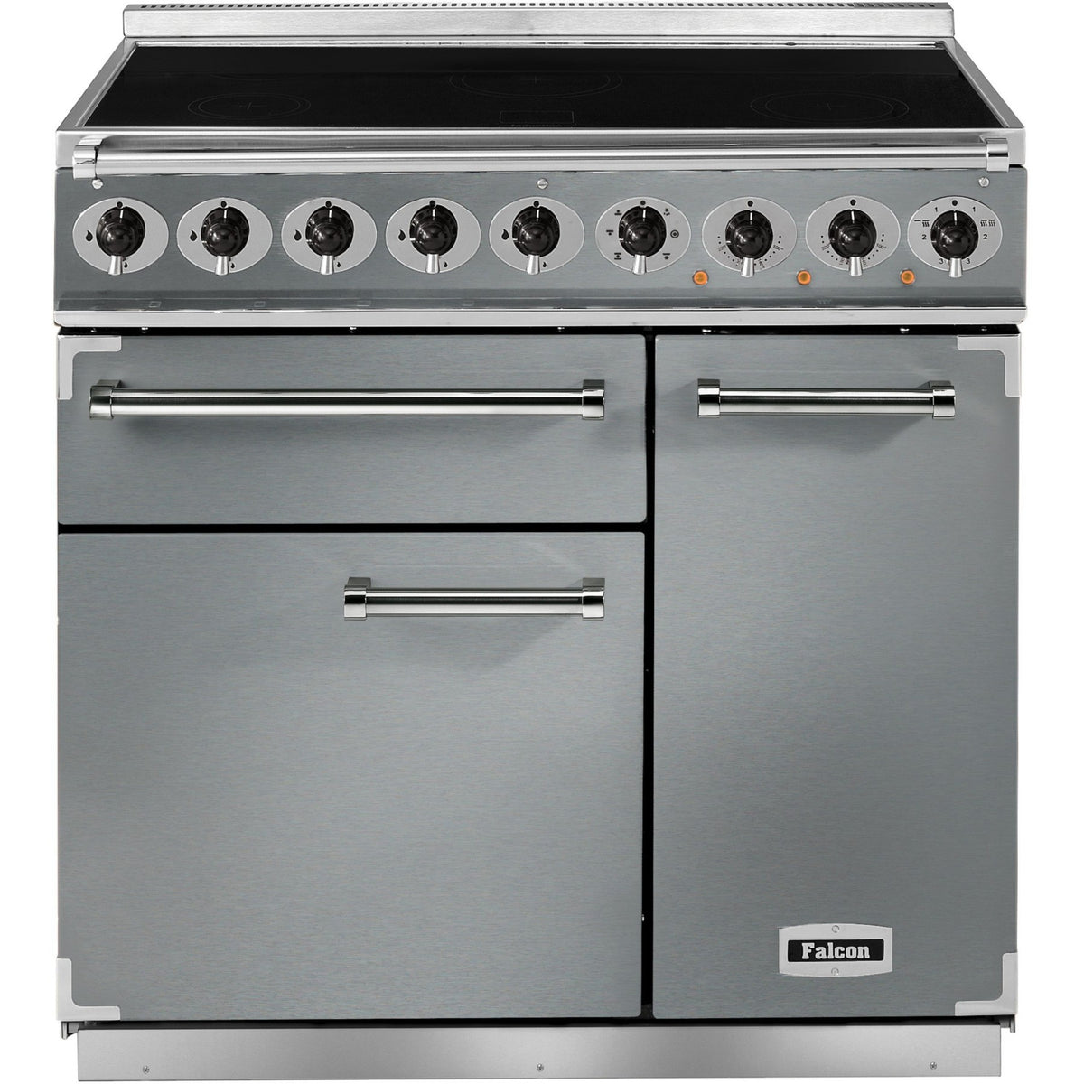Piano de cuisson induction FALCON Semi Pro DELUXE 90 INOX CHROME