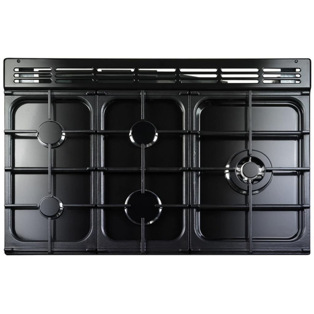 Piano de cuisson gaz FALCON PROF+90FX MIXT ROUGE AIRELLE