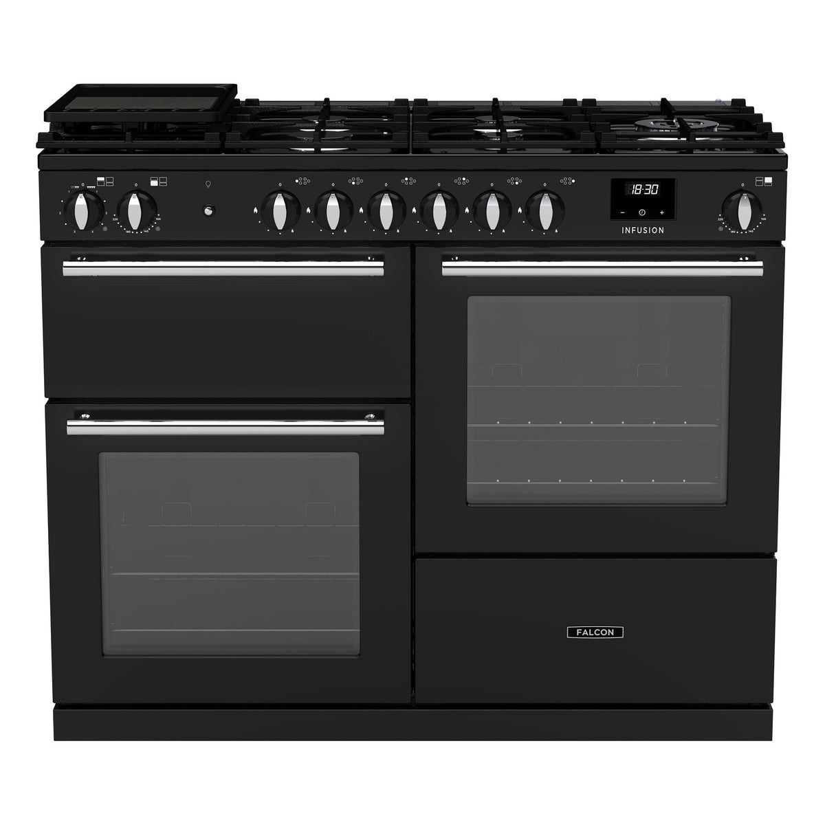 Piano de cuisson gaz FALCON INFUSION NGC OC TAB GAZ 110 CM NOIR
