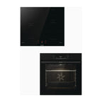 Four encastrable GORENJE BOP6737E02BK + Table Induction GI601FMC - Pyrolyse - Chaleur pulsée - Porte froide