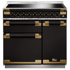 Piano de cuisson induction FALCON ELISE LUXE TAB IND 90 CMNOIR LAITON