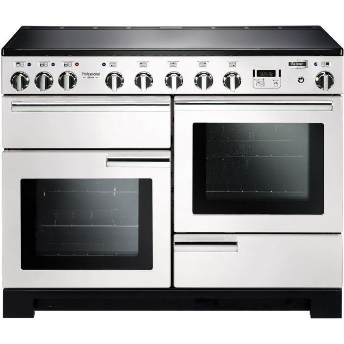 Piano de cuisson induction FALCON PRODELUX110 INDUC BLANC CHROME
