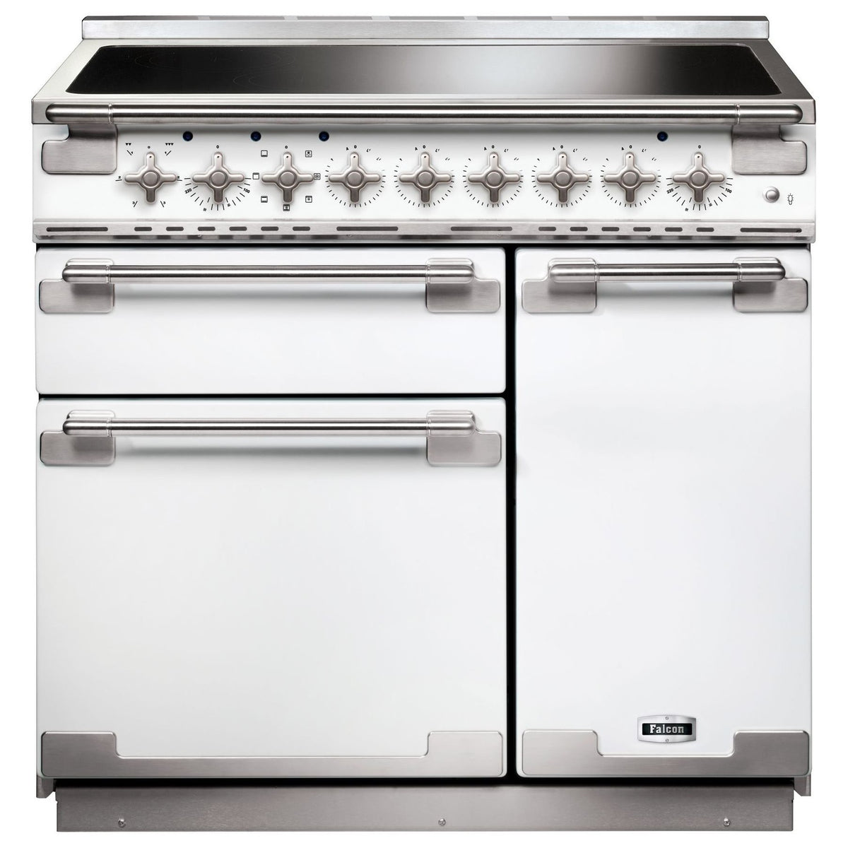 Piano de cuisson induction FALCON ELISE90 INDUC BLANC