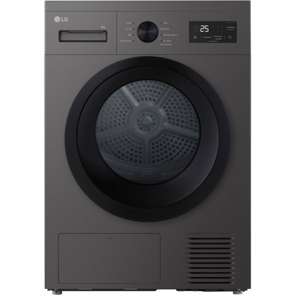 Sèche linge pompe à chaleur LG RH8N14SL