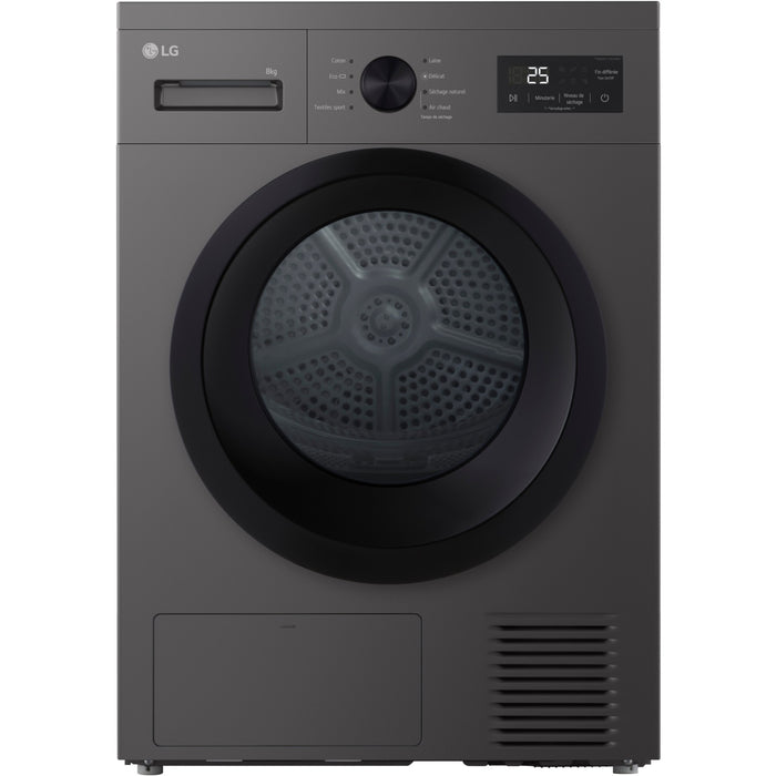 Sèche linge pompe à chaleur LG RH8N14SL
