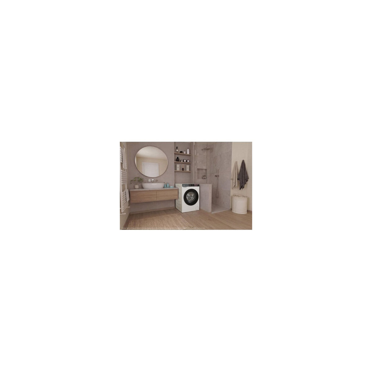 Lave linge hublot CANDY GD 49B10C-S