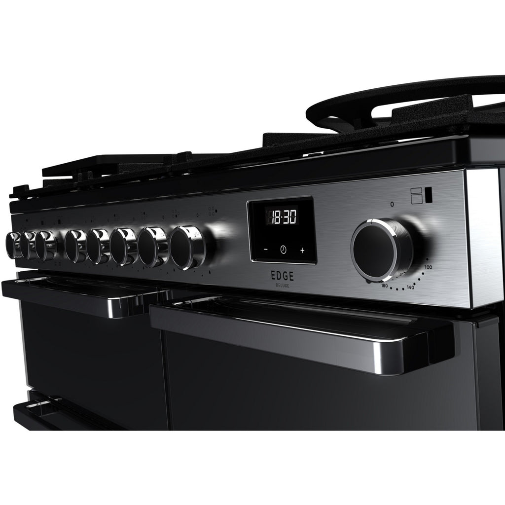 Piano de cuisson gaz FALCON EDGE DELUXE TAB GAZ 100 CM VERRE NOIR