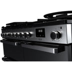 Piano de cuisson gaz FALCON EDGE DELUXE TAB GAZ 100 CM VERRE NOIR