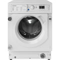 Lave linge hublot encastrable INDESIT BIWMIL9146FR - 9 kg - 1400 tr/min - Classe A - Moteur induction