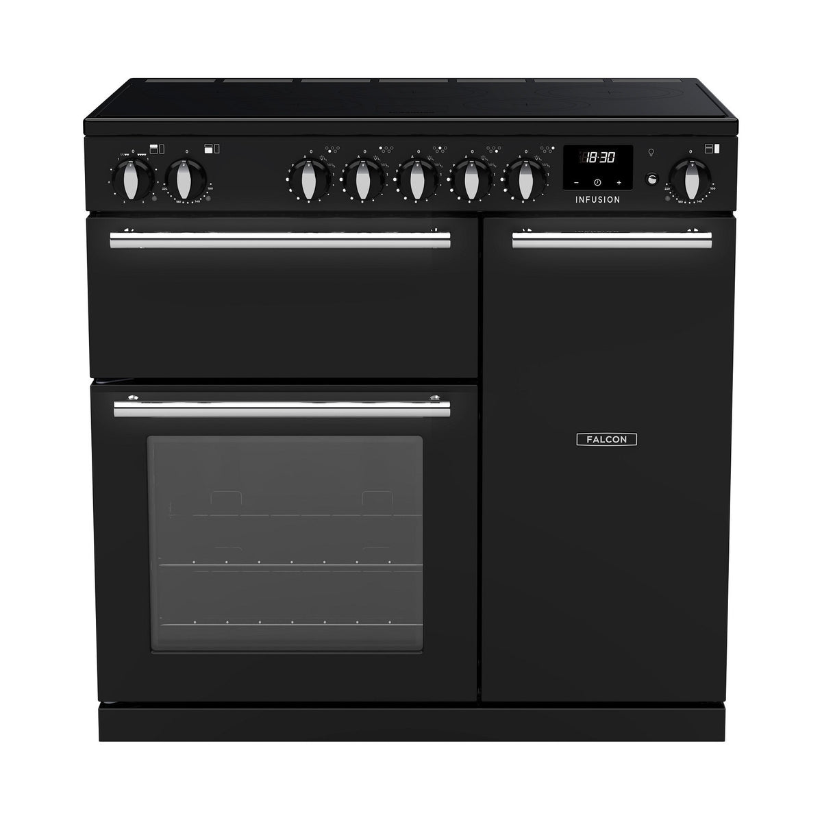 Piano de cuisson induction FALCON INFUSION NGC TAB IND 90 CM CHARBON Mat